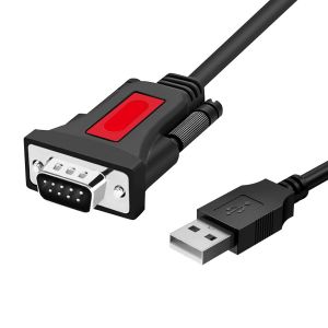 JGD-C&acirc;ble s&eacute;rie USB vers R/S/232, C&acirc;ble Adaptateur usb vers s&eacute;rie DB9 R/S/232 M&acirc;le avec chipset PL2303 Adaptateur R/S-2/32 USB vers s&eacute;rie 9 broches pour Windows 11/10/8.1/7/Vista/XP et Mac OS (1.5 M) - Neuf