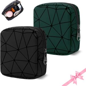 MAA-2 Pièces Trousse de Toilette Homme Femme Pochette Voyage Mini Petite Capacité Rangement Trousse Maquillage Sac Trousse de Toilette Voyage Accessoires Makeup Bag Travel avec Compartiments - Neuf