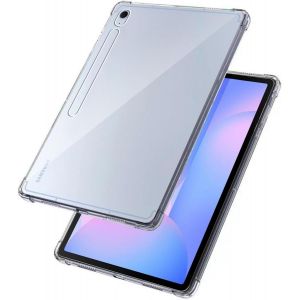 KAL-Coque Pour Samsung Galaxy Tab S10 Fe Plus/Tab S10 Fe+, Anti-Rayures Tpu Flexible Transparent Avec Coin Renforc&eacute;, Antichoc &Eacute;tui De Protection - Neuf