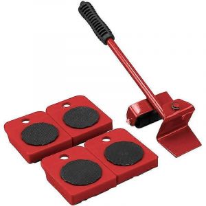 Promotion D'hiver,Kit De Déménagement De Meubles,Lève-Meubles/Lève-Porte,Avec 1 Lève-Meubles Pouvant Soulever 150kg Et 4 Roulettes Pour Déplacer Des Meubles Facilement - Neuf