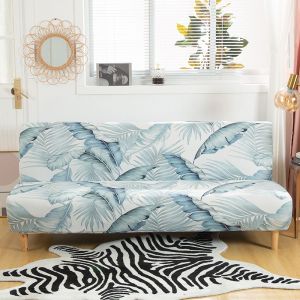 Housse de canapé extensible sans accoudoirs, universelle, pliable, facile à installer et à nettoyer, housse clic-clac 3 places, Magicien d'Oz - Neuf