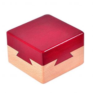 Jouet casse-tête 3D, boîte magique surprise en bois, boîte secrète pour cadeau de fête - Neuf