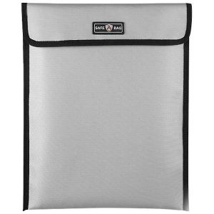 Sac &agrave; documents ignifuge et &eacute;tanche - Pochette de classement durable pour le stockage s&eacute;curis&eacute; des papiers importants, passeports et objets de valeur - Neuf