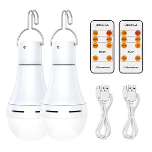 Ampoule Rechargeable Usb,Ampoule D'urgence De Secours,2 Pcs - Neuf