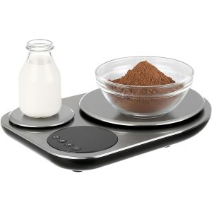 Balance De Cuisine Num&eacute;rique &Agrave; Double Plateforme De 5 Kg - Neuf