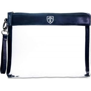 KALANKA-Trousse de Toilette Transparente - Kit de Voyage 1l pour l`Avion - Format Idéal pour Les Contenants de Liquides dans Bagages à Main - Sac Cosmétiques - Set de Voyage pour Hommes et Femmes - Neuf