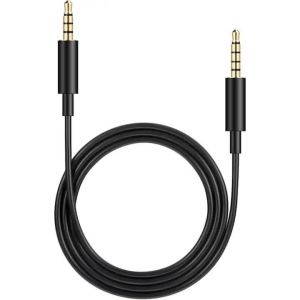 C&acirc;ble Audio Auxiliaire 3,5 Mm Pour Casques Gaming, Longueur 2 M, Compatible Avec Pour Astro A10, A40, A30, Pour Xbox One, Pour Playstation, Pour Ps4, Pc, Smartphone, Noir - Neuf