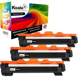 ERYI-Compatible Cartouche De Toner Replacement Pour Brother Tn1050 Tn-1050 Pour Brother Hl-1110 Hl-1212W Dcp-1612W Mfc-1910W Hl-1210W Dcp-1512 Mfc-1810 Dcp-1510 Hl-1112 Imprimante (Noir, 3 Pièce) - Neuf