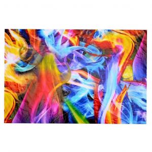 Rainbow Flames Film Hydrographique Film d'impression à l'eau Film d'impression Hydro Dip 50cmX100cm - Neuf