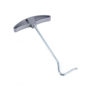 Tente Peg Nail Puller Outil En Acier Auvent Piquets Crochets Remover Lifter Pour Le Camping - Neuf