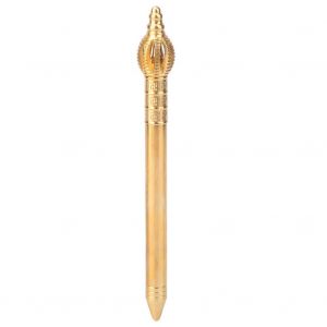 Stylo en laiton metallique pour signature d'entreprise, stylo a bille, papeterie scolaire et de bureau (n¿¿ 4) - Neuf