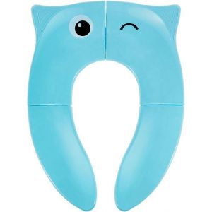 Siège D'apprentissage De La Propreté De Pot.Siège D'apprentissage De La Propreté De Voyage Portable Pour Tout-Petit,Housses De Siège De Toilette Pour Bébé Doublures Avec 4 Coussinets Antidérapants - Neuf