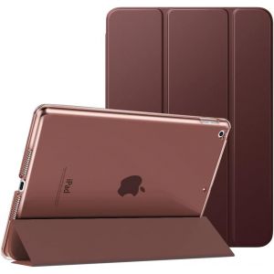 Étui De Protection Compatible Avec Ipad 9ème/8e/7e Génération (2021/2020/2019), Avec Support Arrière Mat Fonction Veille/Réveil Automatique Pour Ipad 10,2"", Or Rose - Neuf
