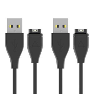 Chargeur Compatible avec Garmin Venu/Venu SQ/Venu SQ 2/Venu 2/Venu 2S/Vivoactive 3, 100cm C&acirc;ble de Chargement USB Remplacement pour Garmin Fenix 7/Fenix 6/Fenix 5 (2 Pi&egrave;ces-100cm) - Neuf