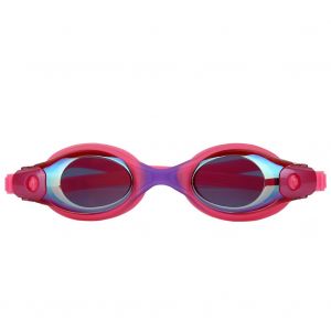 Lunettes De Natation Antibuee Galvanisees Pour Enfants, Reglables (Rose Et Violet) - Neuf