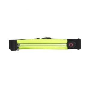 Sac banane de course à LED vert fluorescent - Haute visibilité, ajustement réglable, étanche, rechargeable, parfait pour les coureurs et les activités de plein air ! - Neuf