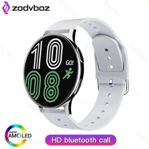 2025 nouvelles femmes Bluetooth appel montre intelligente fr&eacute;quence cardiaque surveillance de la pression art&eacute;rielle montres intelligentes IP67 &eacute;tanche hommes Smartwatch + bo&icirc;te White Bluetooth call - Neuf