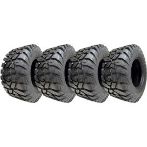 25x10.00-12 ATV 255/65R12 Tyre 8ply WL03 OBOR Antelope 73N Road Legal (Set of 4) - Neuf