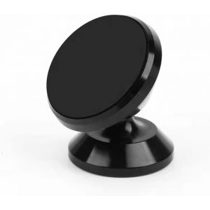 Support Telephone Voiture Magnetique Aimanté Rotatif 360°, Porte Portable Voiture, Attache Telephone Fixation Puissant (Iphone, , Huawei, Xiaomi, Oppo, Gps, ...) Design Ergonomique Epuré - Neuf