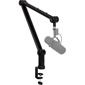 ChenQuanSarl-Bras De Micro Avec Support De Bureau, Rotatif À 360°, Réglable Et Pliable, Montage C aux Pour Podcast, Jeux Vidéo, Radio Et Audio De Studio, Robuste Et Universel (Hero) - Neuf