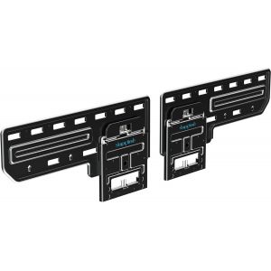 CHECARZHN--NO1-Support Mural Tv Ultra-Mince Pour Tv Plate Et Tv À Cadre De 42 À 100 Pouces, Support Tv Plat Au Mur À Profil Bas De Seulement 8Mm, Support Tv Mural À Micro-Écartement, Supporte Jusqu'À - Neuf