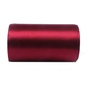 Bobine De Ruban De Satin De 25,4 Cm De Large Pour Grande Ouverture, Coupe, Cérémonie, Mariage, Fête D'anniversaire, Décoration, Cadeau, Artisanat (20,9 M, Bordeaux) - Neuf