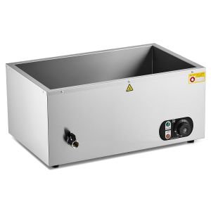 Subzonal-Wilprep Bain Marie &Eacute;lectrique Professionnel Bacs 1500w Sans Bacs Thermostat R&eacute;chauffeur D'aliments Commercial En Acier Inoxydable Avec Et Chauffe-Plat Buffet 30-85&deg;C Temp&eacute;ratures Ajustables - Neuf