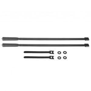 Lot de 2 antennes pour talkie-walkie col de cygne SMA femelle double bande pliable 136 MHz-520 MHz pour radio bidirectionnelle 48 cm - Neuf