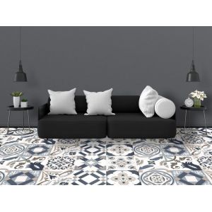 Lot De 20 Carreaux De Sol D&eacute;polis En Pvc 10 X 10 Cm, &Agrave; D&eacute;coller Et &Agrave; Coller, Pour La Maison Et Le Bureau - Neuf