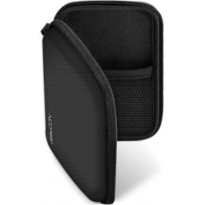 GPS Navigation Case-Up to 4.3"" & 5"" (14.5 x 9.5 x 3.2 cm)-Rugged and Shock Resistant-2 Interior Compartments-Black - Neuf