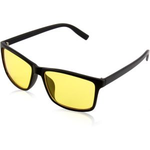 Kathlelxh-Lunettes De Vision Nocturne Pour Hommes Et Femmes, Monture Carrée Classique Hd Anti-Éblouissement, Lunettes De Conduite De Nuit Polarisées[H1007] - Neuf