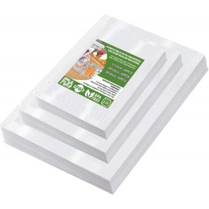 Nouvelhorizonstore-Sac Sous Vide Alimentaire,Sacs &Agrave; Faire Le Vide D'air Gaufr&eacute;s Convient &Agrave; Tous Machine Sous Vide,Pour La Conservation Des Aliments Et La Cuisson,Sans Bpa(15 X 25cm-40pcs,20 X 30cm-40 - Neuf