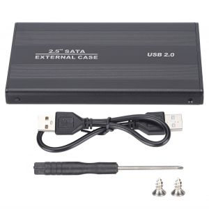 Boitier de disque dur SSD USB 2.0 Plug Play 3 To pour ordinateurs portables OS X, stockage de donnees externe, noir - Neuf