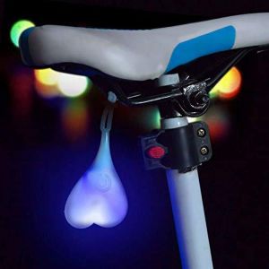 Feux Arri&egrave;re De V&eacute;lo,Lumi&egrave;res D'avertissement De Coeur De V&eacute;lo,Lampe D'oeuf Led Essentielle De Nuit,Imperm&eacute;able,Convient Pour La Marche Nocturne,Le V&eacute;lo,D&eacute;coration De Chambre &iquest;Violet&iquest; - Neuf
