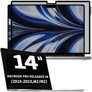 Nano Adsorption Filtre de confidentialit&eacute; pour Apple MacBook Pro 14"" (2016-2023, M1, M2), MacBook Pro 14 Film de protection anti-&eacute;blouissement pour ordinateur portable - Neuf