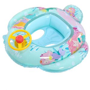 (Sirène Gonflable Sur Volant Inférieur) Bouée Bébé, Bouée Piscine, Bouée Bébé, Bouée Gonflable - Neuf