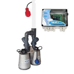 Jetly - Kit pluvial dr2p+ double pompes dr steel 133541 - Neuf