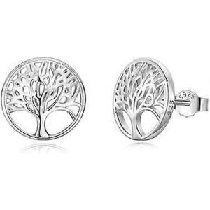 2024 Lydreewam Arbre De Vie Boucles D'oreilles Pour Femmes Argent Sterling 925 Arbre De Vie Boucles D'oreilles Pour L'anniversaire Fête Des Mères Noël - Neuf