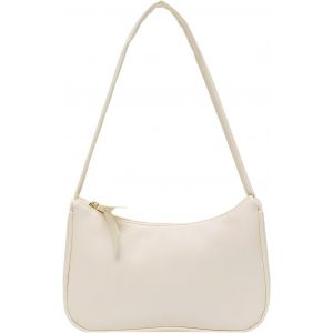 RFCBC-Sac Blanc Femme,Main a Bandoulière Pochette à Banane Cuir Bandouliere Petit Sacs Mariage en Mini Sacoche Femmes Portable Bandoulieres Chic Portefeuille ,pour Ete Ceremonie Bag Women Blanche Fil - Neuf