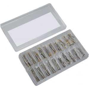 Kal-Tube De Vis De Connexion De Montre, Outil De Réparation D'argent D'or D'acier Inoxydable 200pcs Goupille De Lien De Vis De Bracelet De Montre Dureté Élevée Pour L'horloger - Neuf
