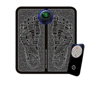 Masseur Electrique Pour Les Pieds, Tapis De Massage Ems, Stimulateur De Circulation, Rechargeable Par Usb - Neuf