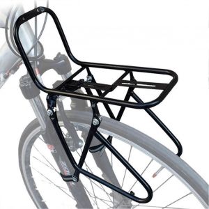 Porte-Bagages Avant De Velo, Porte-Bagages Avant Universel Pour Velo, Noir - Neuf