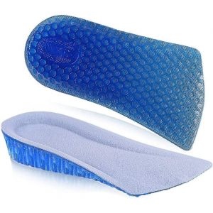 Semelles Rehaussantes En Silicone, Paire De Semelles En Silicone, Semelles Respirantes En Gel Alv&eacute;ol&eacute;, 3 Cm - Neuf