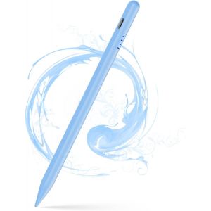 Stylet pour tablette, stylet pour &eacute;cran tactile, compatible avec iPhone/Samsung/Huawei/Lenovo/smartphone et tablette Android, stylo magn&eacute;tique rechargeable pour tablette (bleu) - Neuf