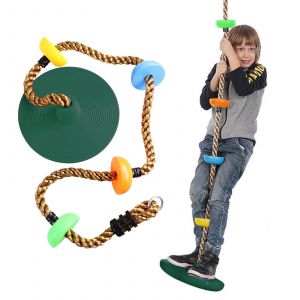 Trapèze pour Balançoire,Trapèze pour Portique,Trapèze en Bois avec Anneaux,Trapeze Balancoire Enfant Exterieur,Trapèze en Bois,Balancoire en Bois Enfant Exterieur - Neuf