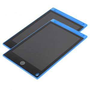 Bloc-Notes Electronique Lcd 8,5 Pouces, 2 Pieces, Bloc-Notes De Dessin Pour Enfants, Pour L'ecole En Famille, Bleu - Neuf