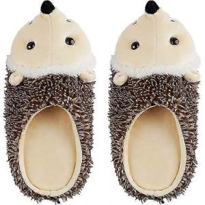 Dessin Anim&eacute; H&eacute;risson Microfibre Pantoufles Pantoufles De Vadrouille Lavables Pour Le Bureau Propre Sol De La Maison Poussi&egrave;re Et Cheveux (Femmes) Tailles 37-38 - Neuf