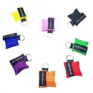 8 Pcs Cpr Masque Facial Cpr Porte-Clés Cpr Masque Porte-Clés D'urgence Cpr Masque Porte-Clés Cpr Masque - Ja - Neuf