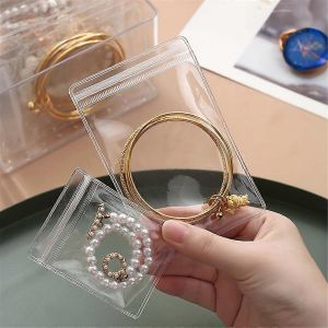 Bo&icirc;te &agrave; bijoux en acrylique transparente,organiseur et rangement pour bijoux - Neuf