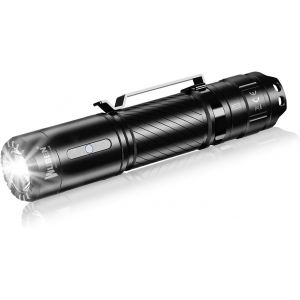 Hamiltion-C3 Lampe Torche Rechargeable 1200 Lumens Lampe De Poche Led Ultra Puissante, Lampe Tactique Ip68 &Eacute;tanche Torche Usb C,6 Modes Pour Ext&eacute;rieur Camping Randonn&eacute;e Urgence - Neuf